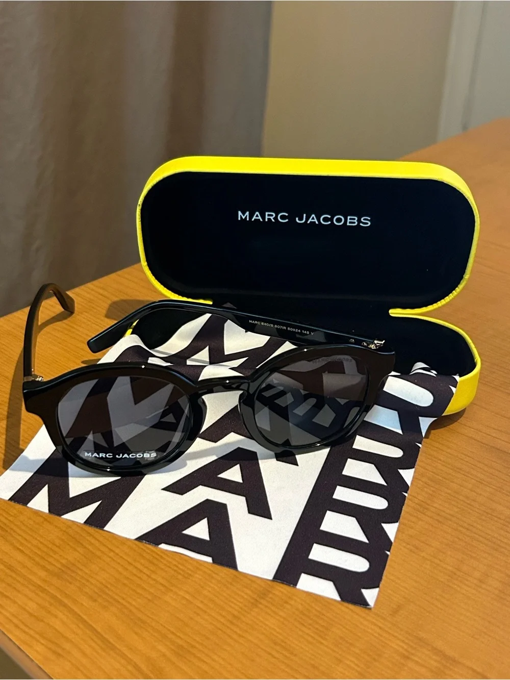 🖤 Marc Jacobs MARC 640/S Designer Sunglasses – Black NEW